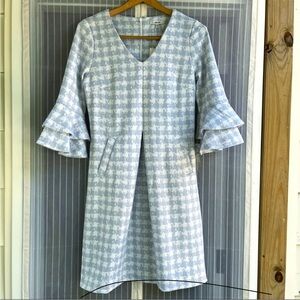 NWT Tyler Böe flutter sleeve midi dress